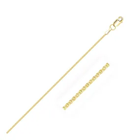 14k Yellow Gold Forsantina Lite Cable Link Chain 1.5mm-rx66284-16