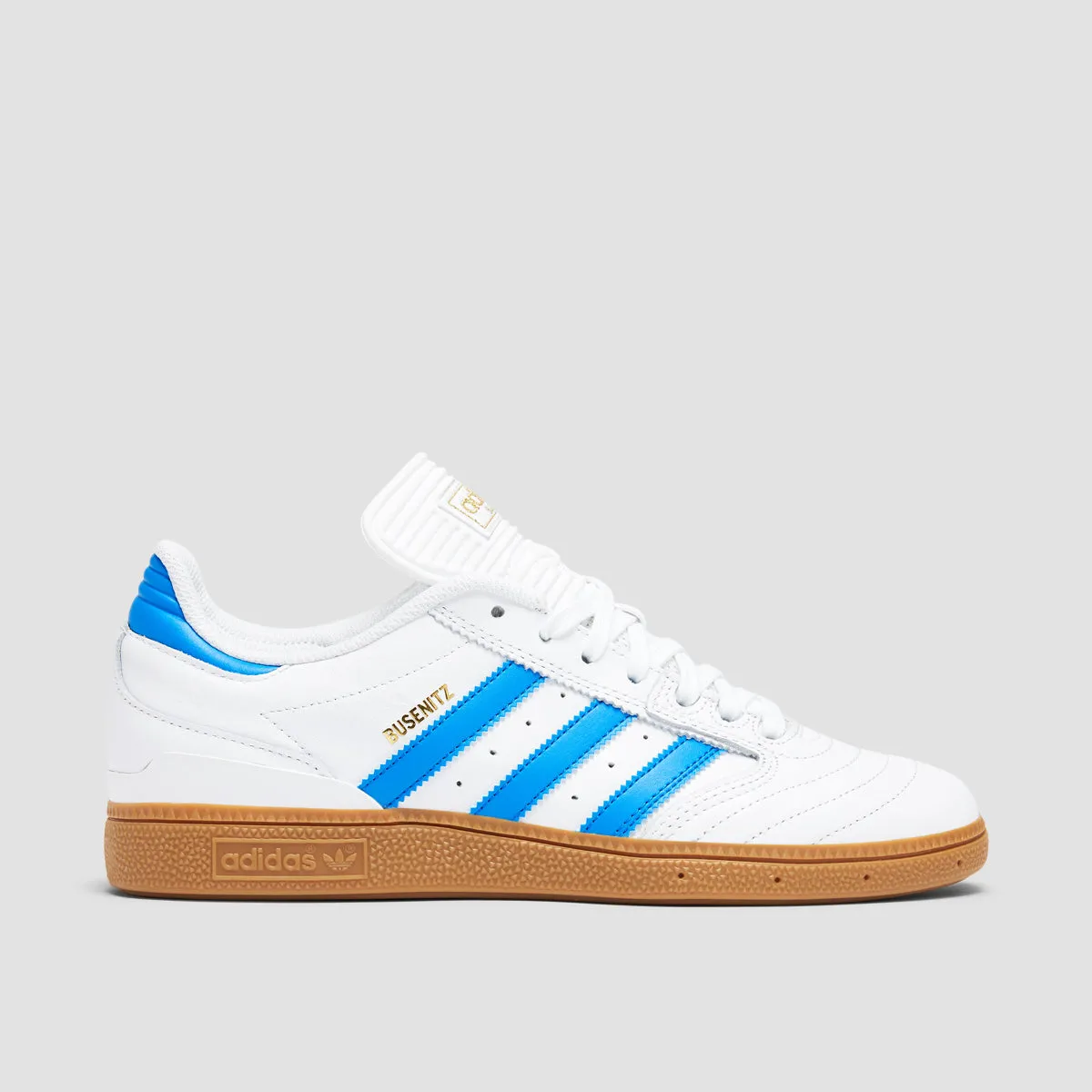 adidas Busenitz Shoes - Ftwr White/Bluebird/Gold Met