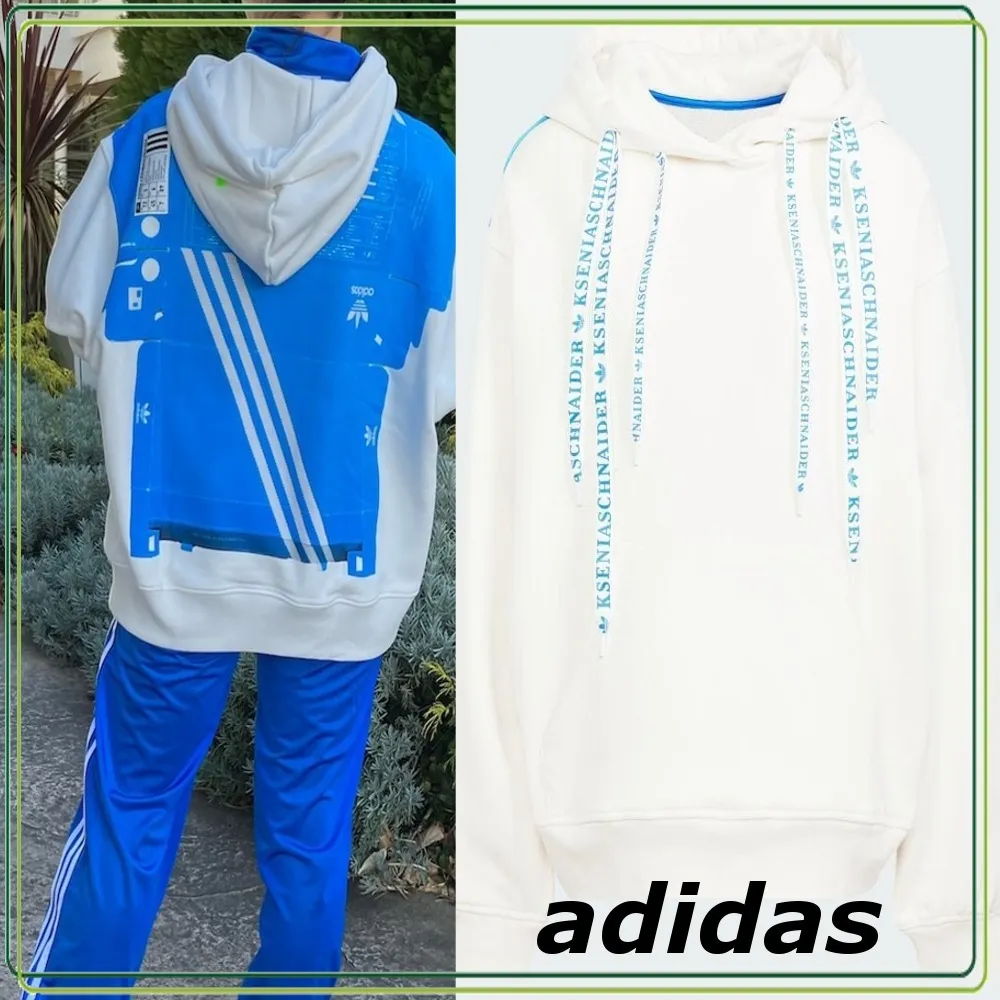 adidas  |Unisex Street Style Plain Logo Hoodies & Sweatshirts