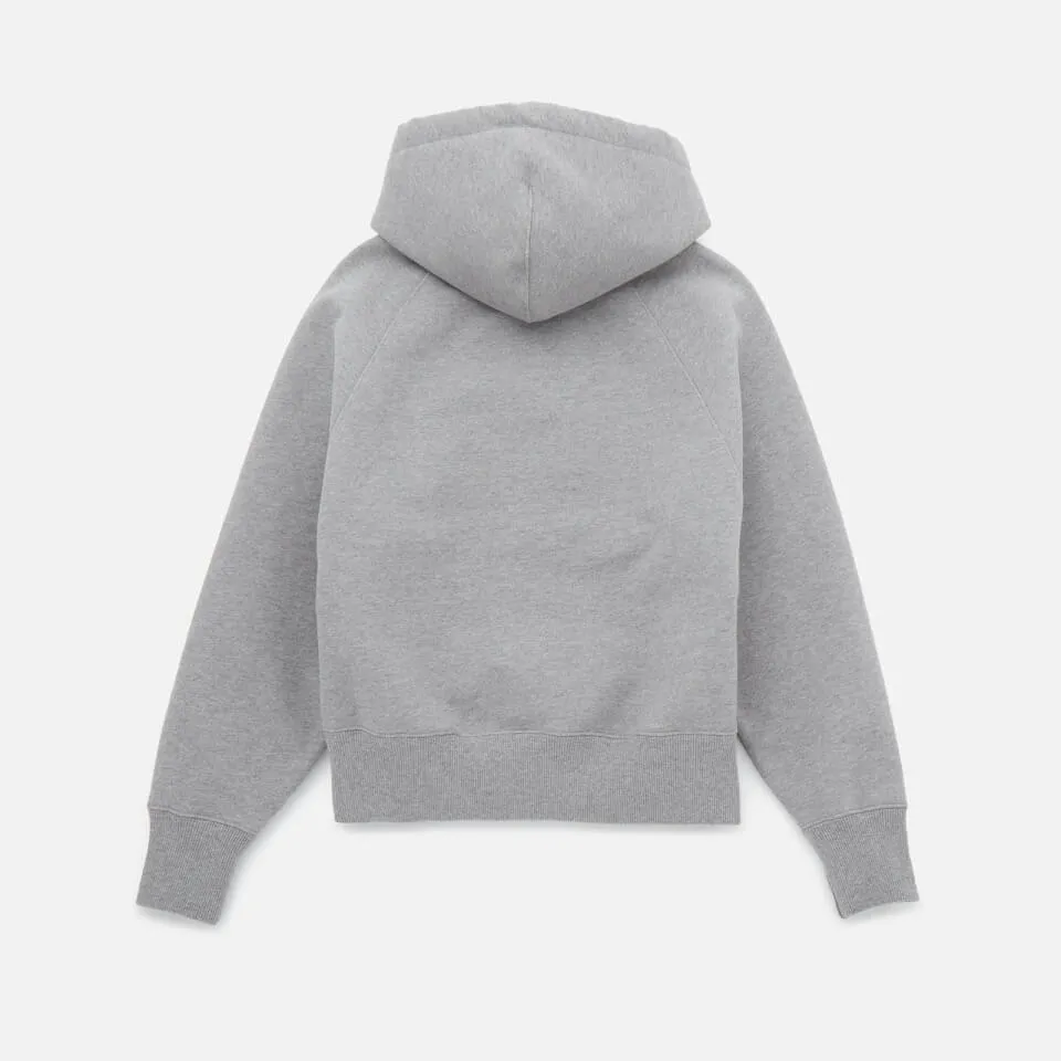 AMI PARIS  |Heart Long Sleeves Plain Cotton Logo Hoodies & Sweatshirts