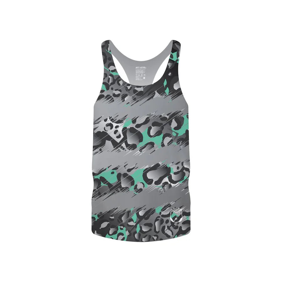 ARTY:ACTIVE Unisex's DIGITAL JUNGLE Singlet