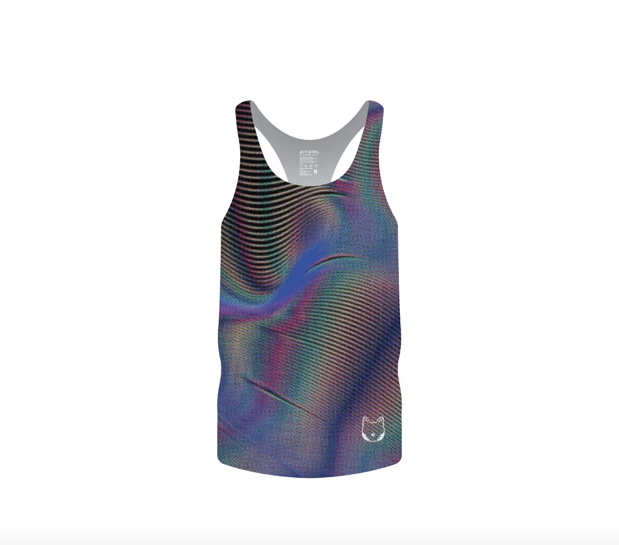 ARTY:ACTIVE Unisex's DIGITAL JUNGLE Singlet