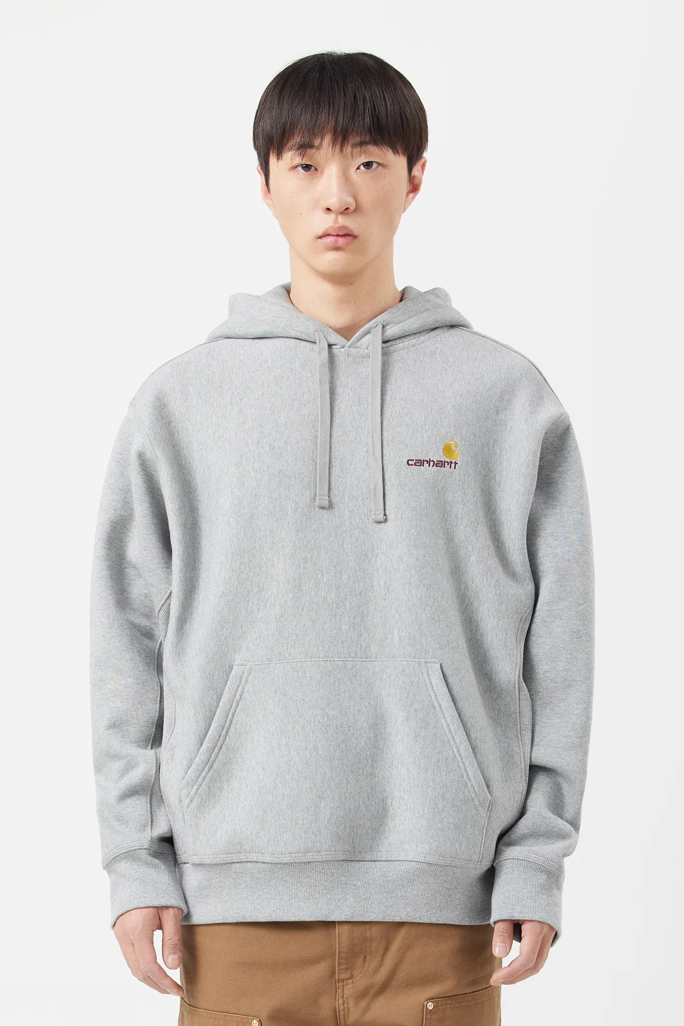 Carhartt  |Unisex Street Style Long Sleeves Cotton Logo Hoodies