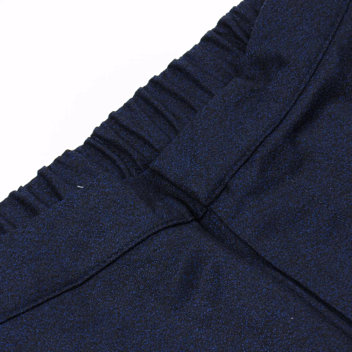 Coltesse - Antares Wool Trousers - Black / Blue