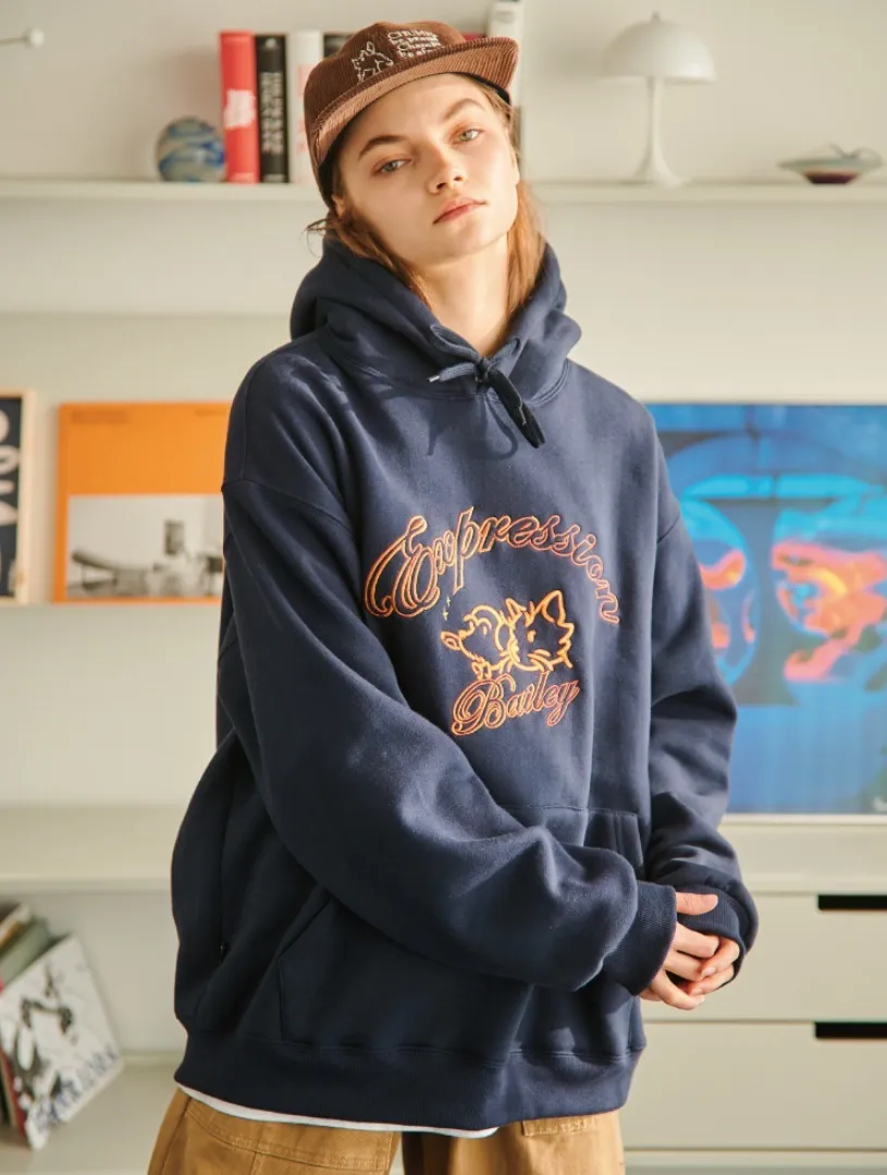 COMPAGNO  |Unisex Street Style Logo Hoodies