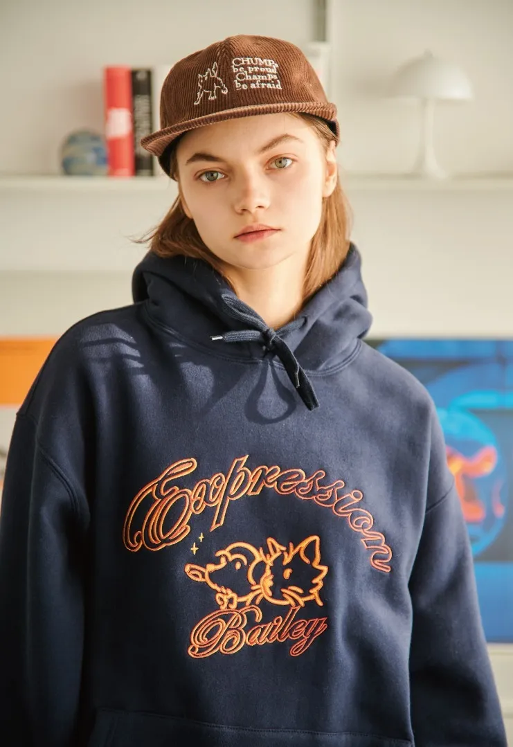 COMPAGNO  |Unisex Street Style Logo Hoodies