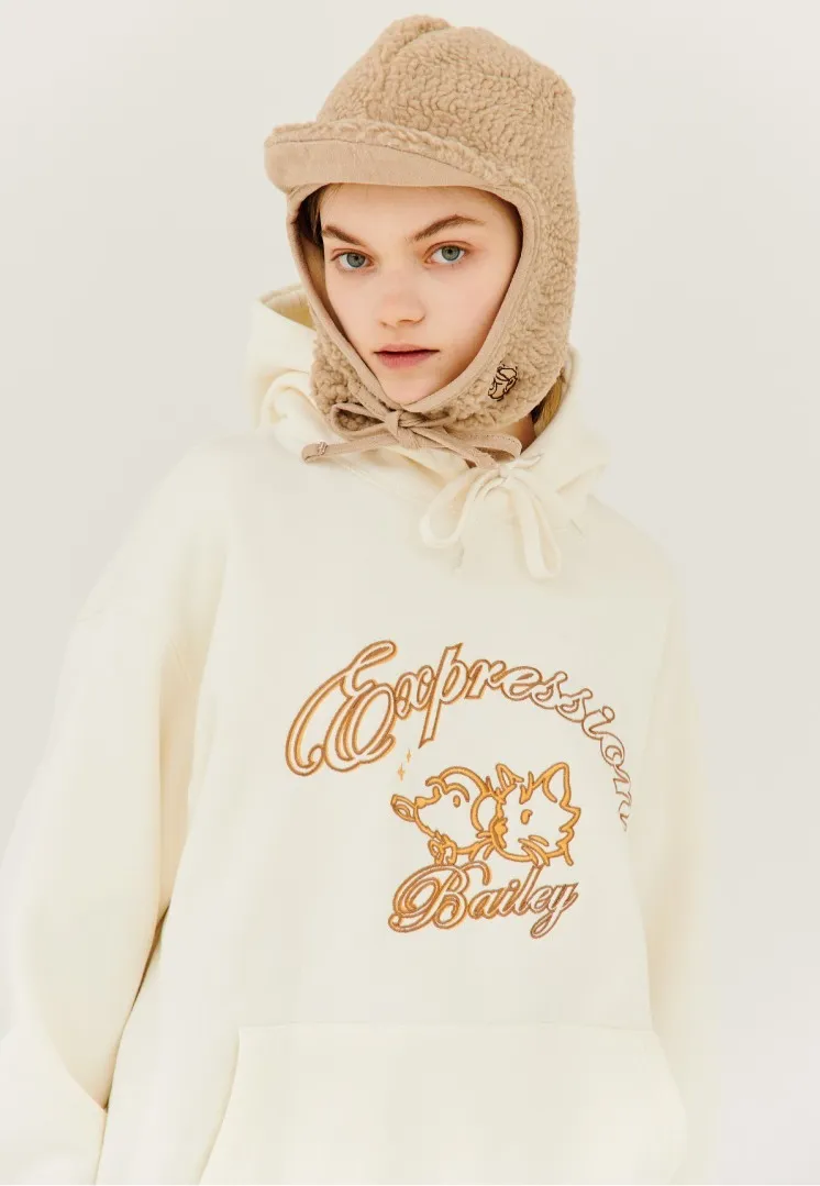 COMPAGNO  |Unisex Street Style Logo Hoodies