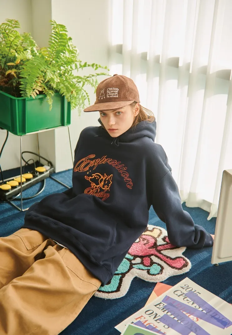 COMPAGNO  |Unisex Street Style Logo Hoodies