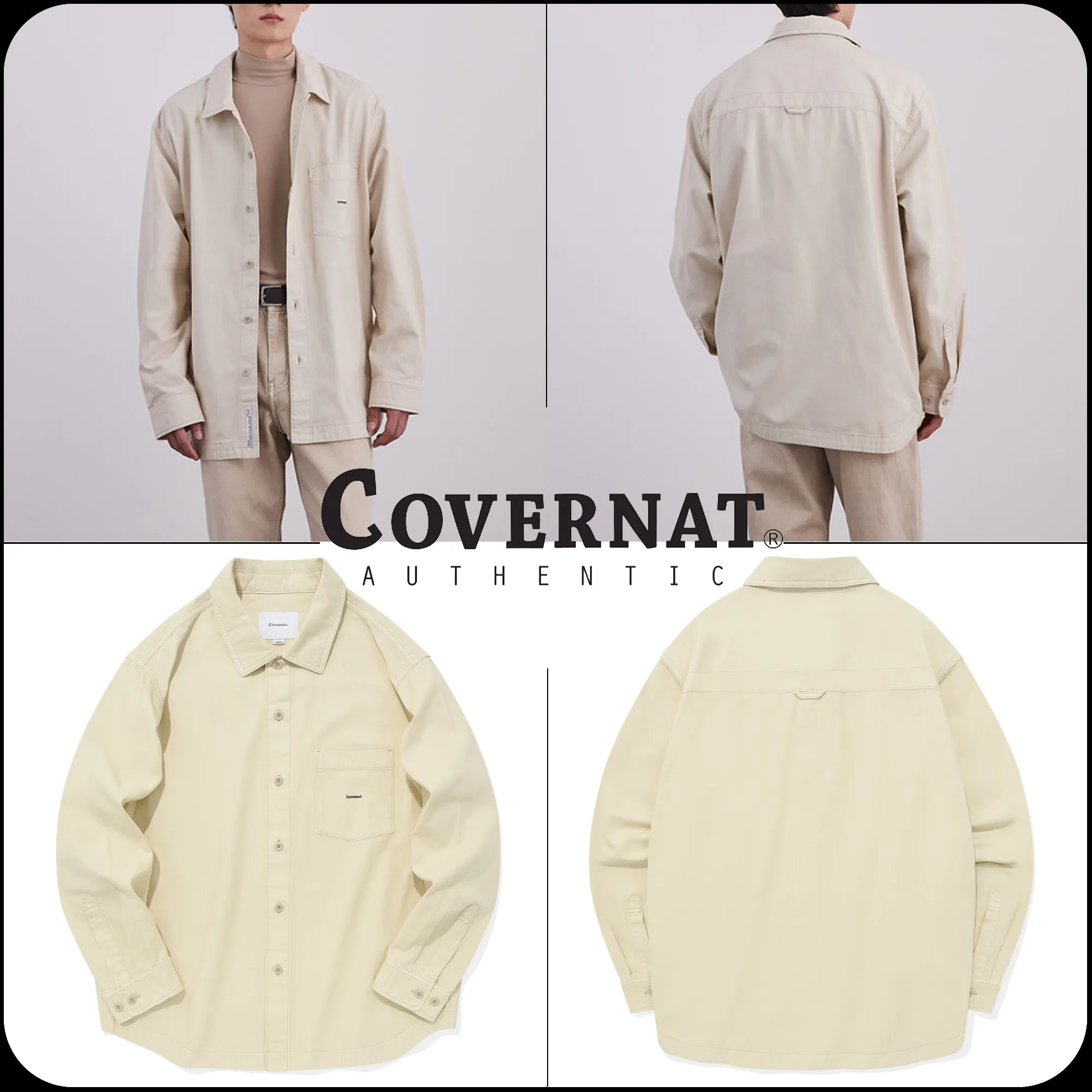 COVERNAT  |[COVERNAT]★1PK DYEING SHIRTS