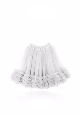 DOLLY by Le Petit Tom  FRILLY SKIRT off-white