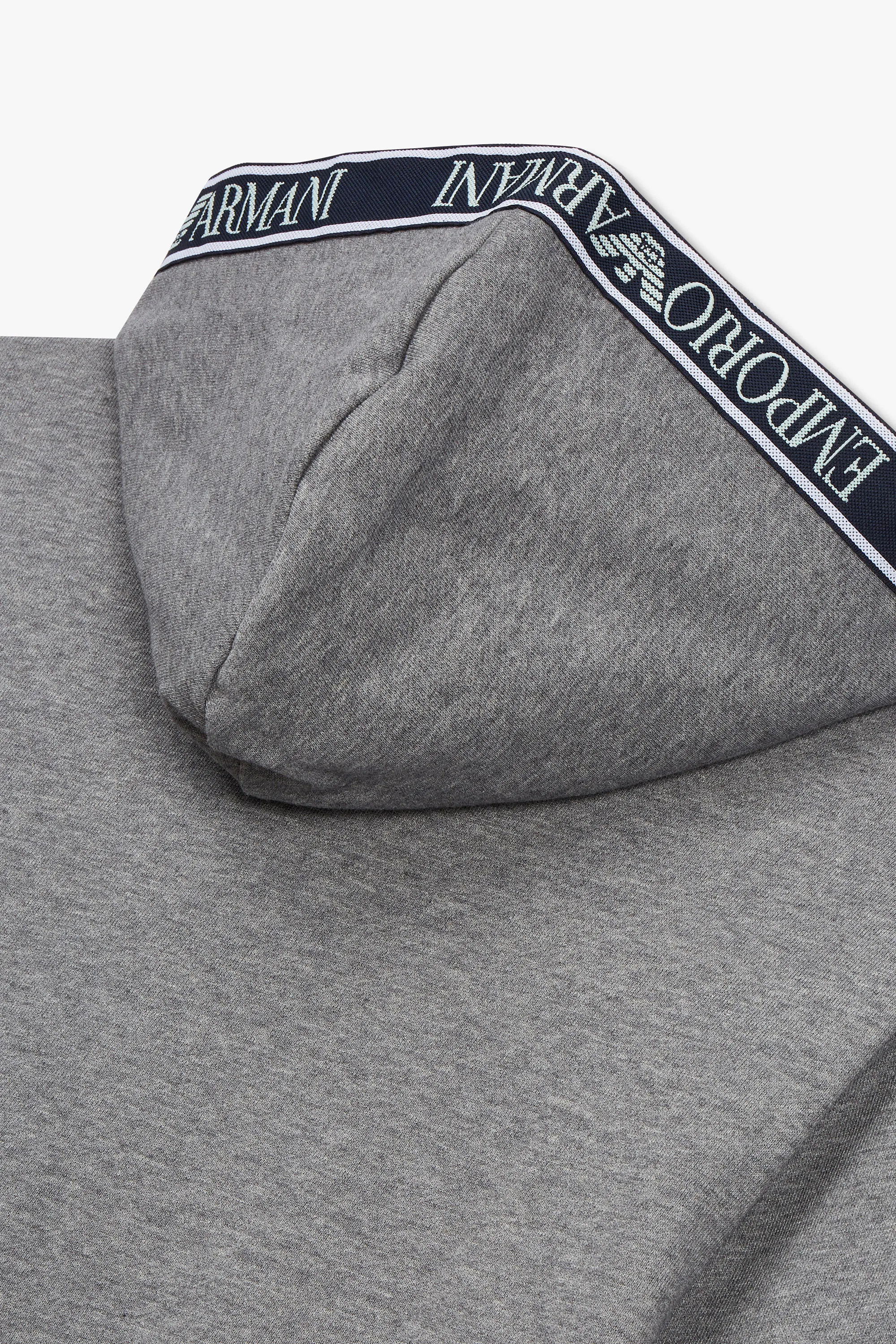 EMPORIO ARMANI  |Nylon Street Style Long Sleeves Cotton Logo Hoodies