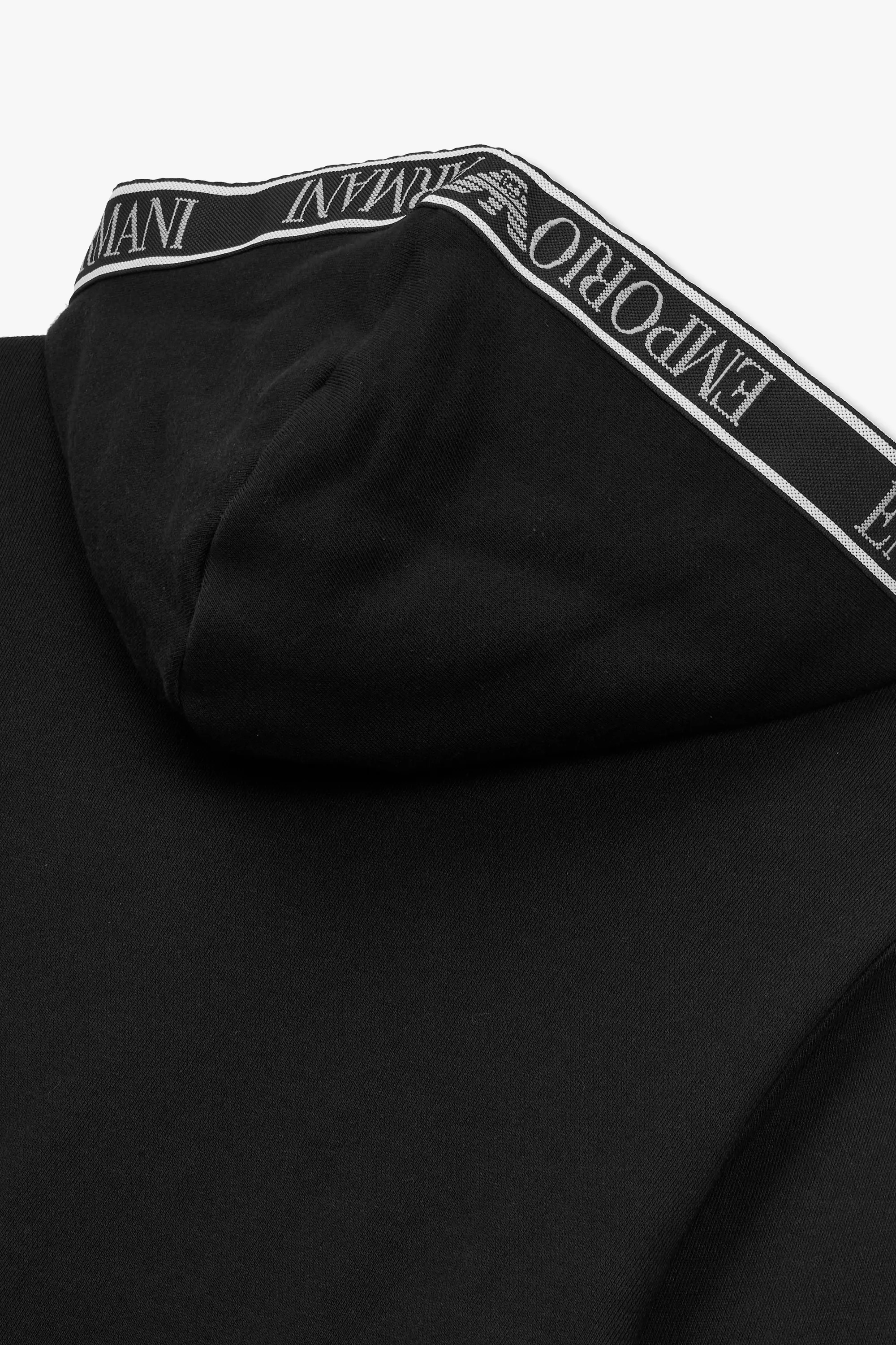 EMPORIO ARMANI  |Nylon Street Style Long Sleeves Cotton Logo Hoodies