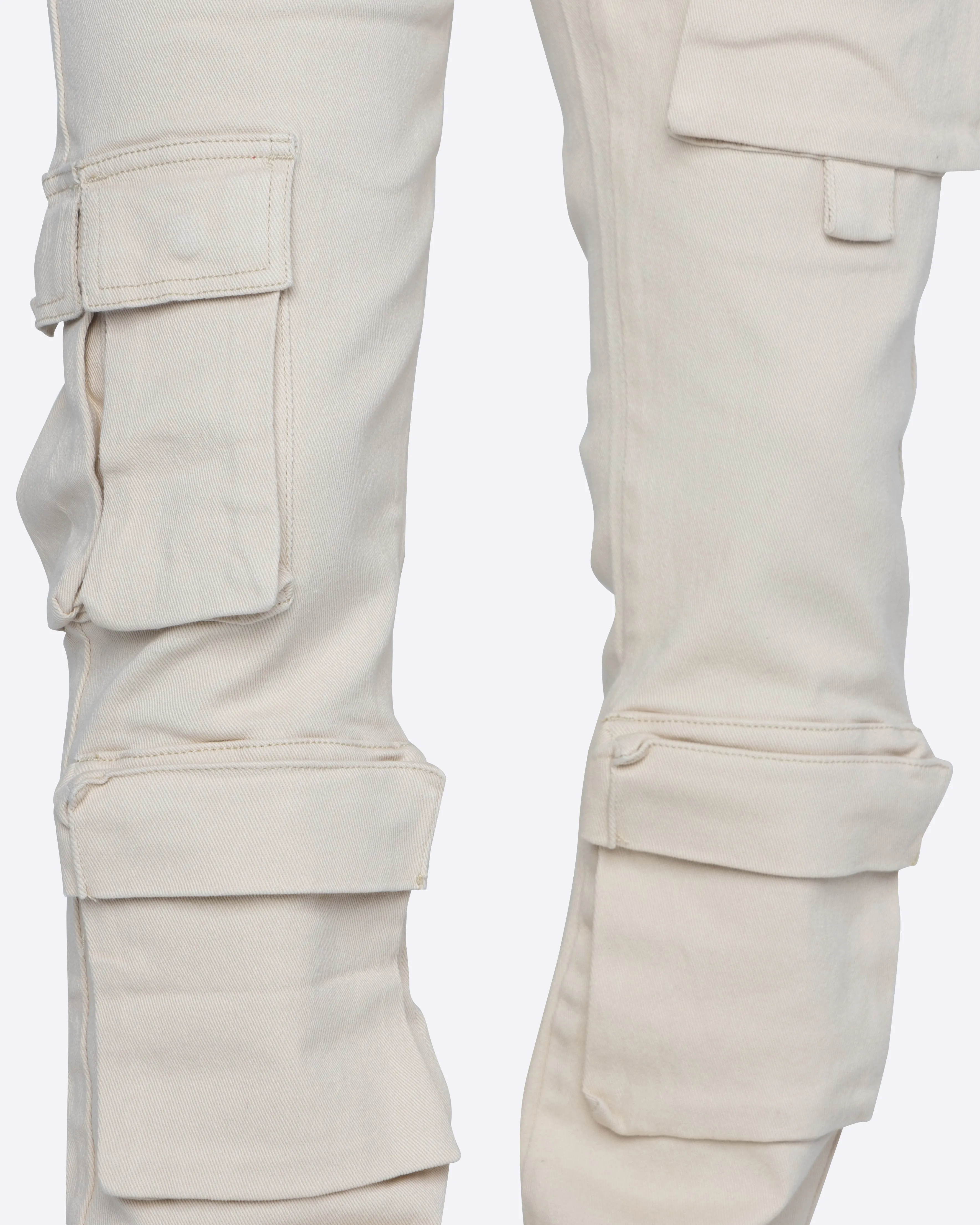 EPTM BACKLOT CARGO PANTS-CREAM