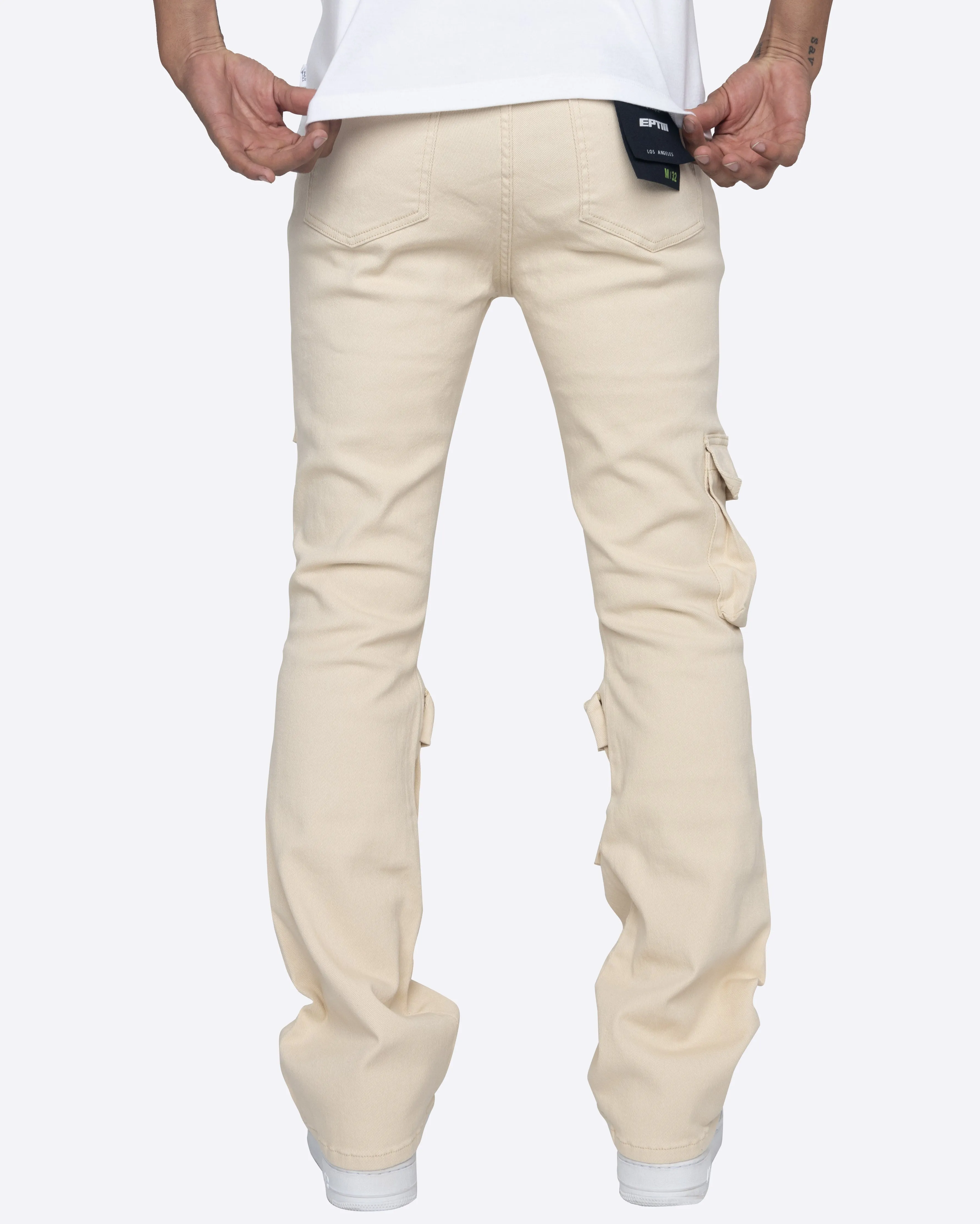 EPTM BACKLOT CARGO PANTS-CREAM