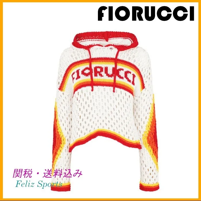 FIORUCCI  |Street Style Long Sleeves Logo Hoodies & Sweatshirts