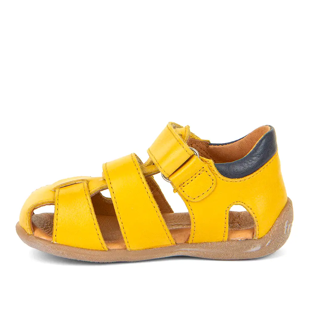 Froddo Carte Double Yellow Closed-Toe Sandals