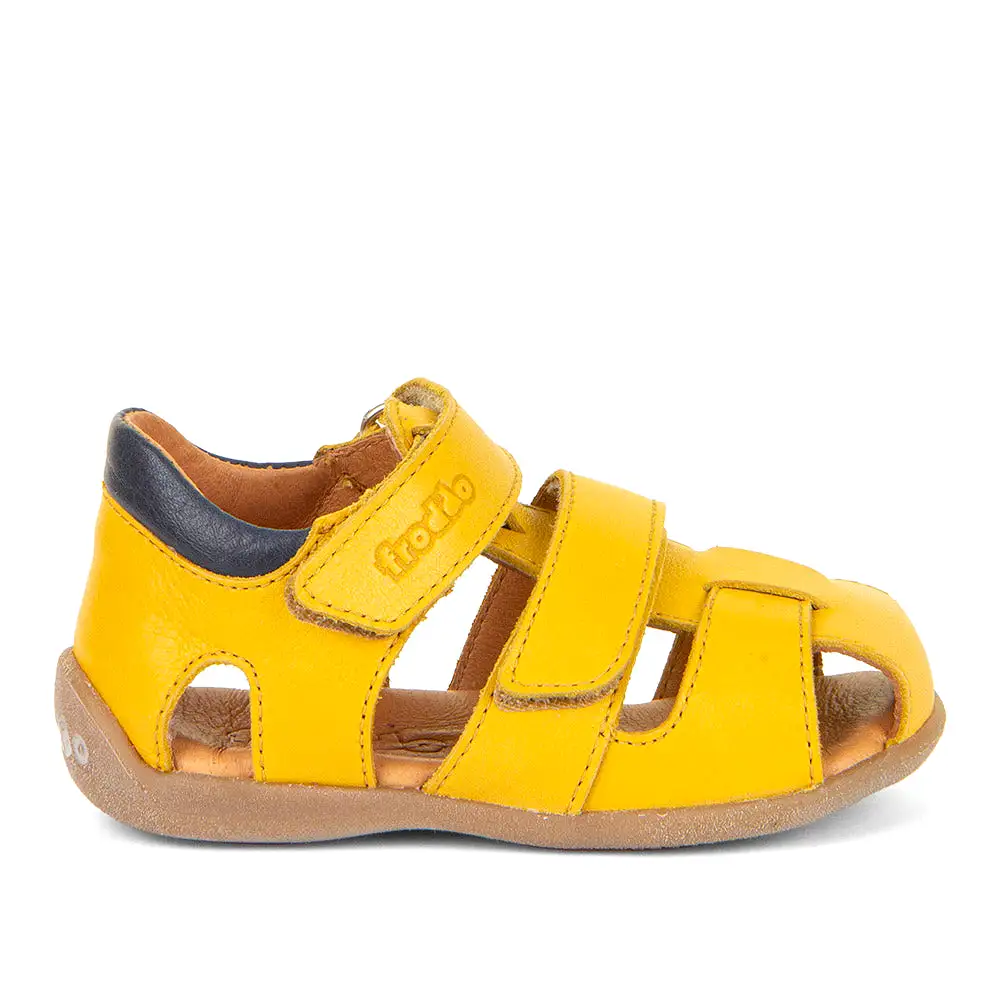 Froddo Carte Double Yellow Closed-Toe Sandals