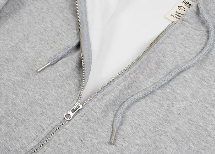 GRAVER  |[GRAVER]★CLOVER SMILE EMBROIDERY HOODED ZIP UP