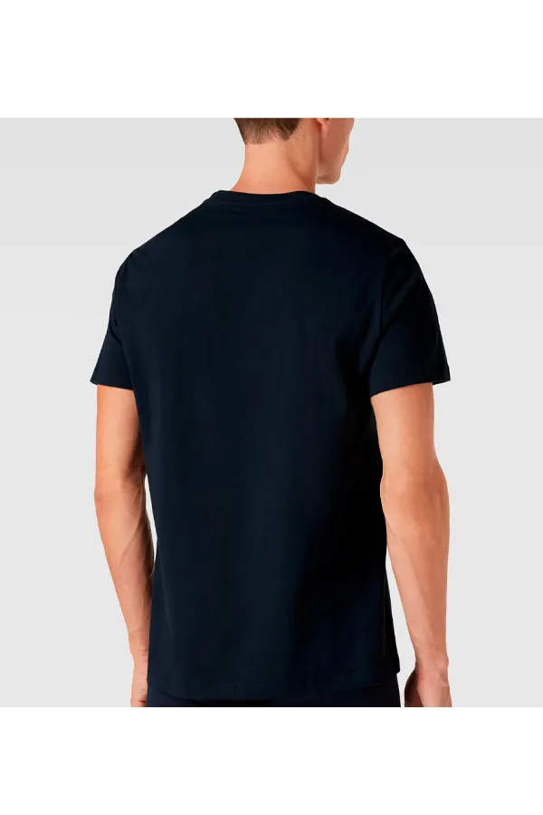 Hugo Boss Contrast Logo Tee Navy