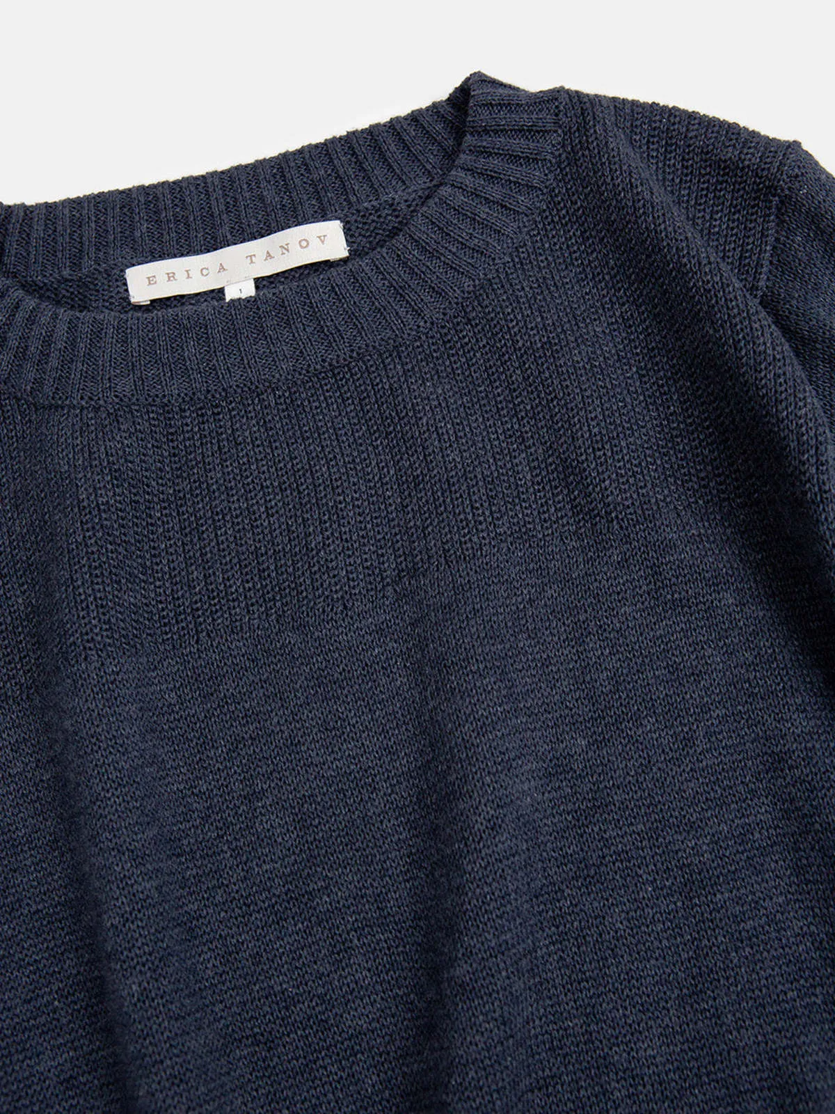 Isla Pima Cotton Sweater - Aegean