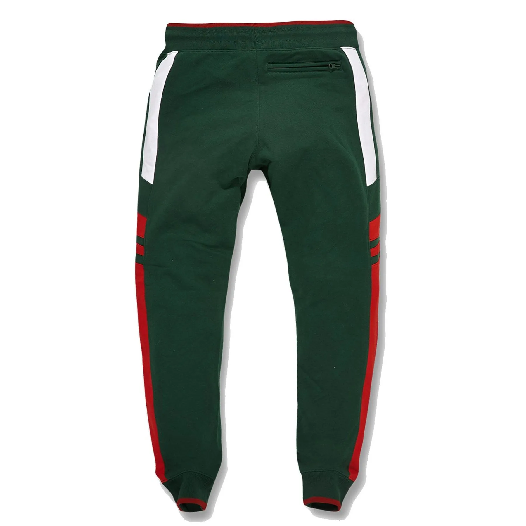 Italian Colorway Inspired Italian Fashion Green Red Stripe Snake and Bees Track Pants