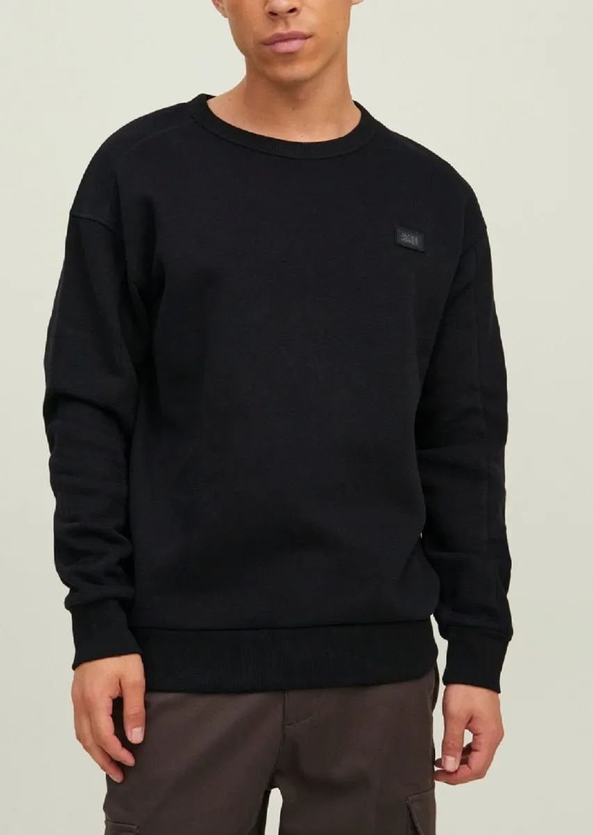 Jack & Jones Core Classic Crew Neck Sweatshirts Black