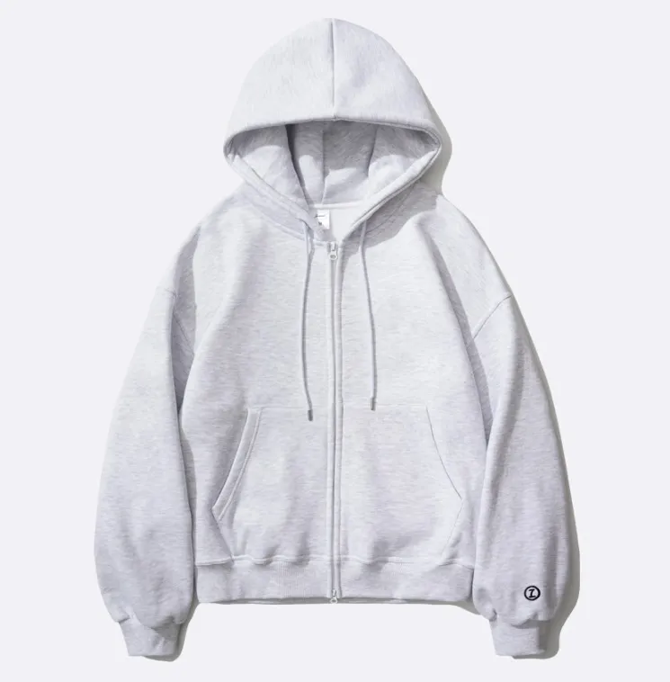 Jemut  |[JEMUT]★LOG OVERFIT NAPPING HOOD ZIP-UP