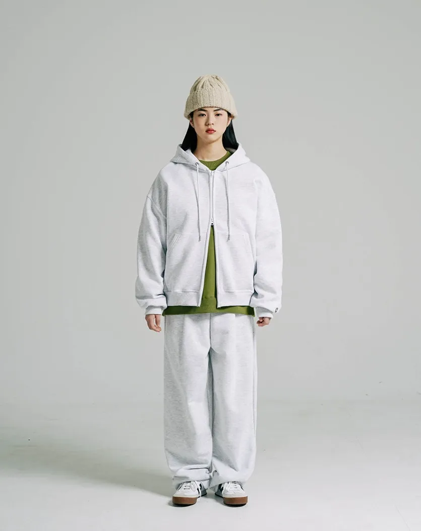 Jemut  |[JEMUT]★LOG OVERFIT TWOWAY NAPPING HOOD ZIP-UP