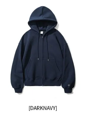 Jemut  |[JEMUT]★LOG OVERFIT TWOWAY NAPPING HOOD ZIP-UP