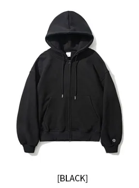 Jemut  |[JEMUT]★LOG OVERFIT TWOWAY NAPPING HOOD ZIP-UP