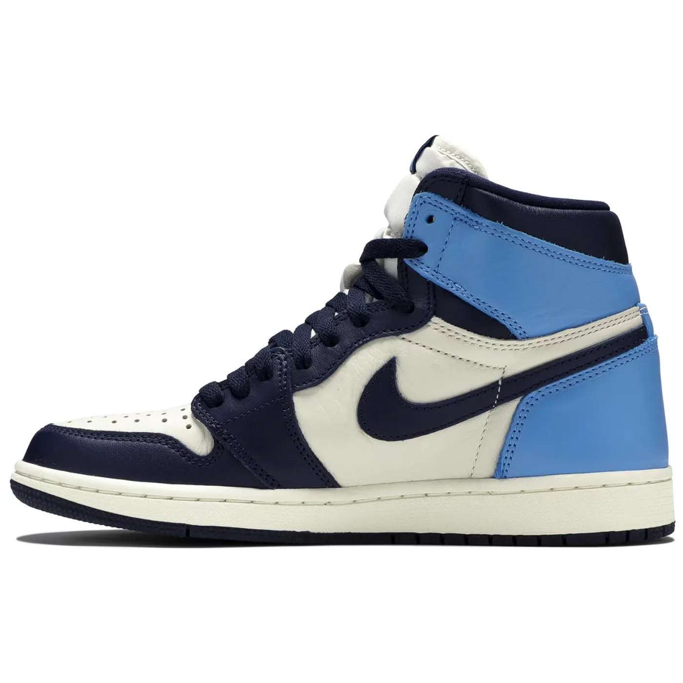 Jordan 1 Retro High Obsidian UNC