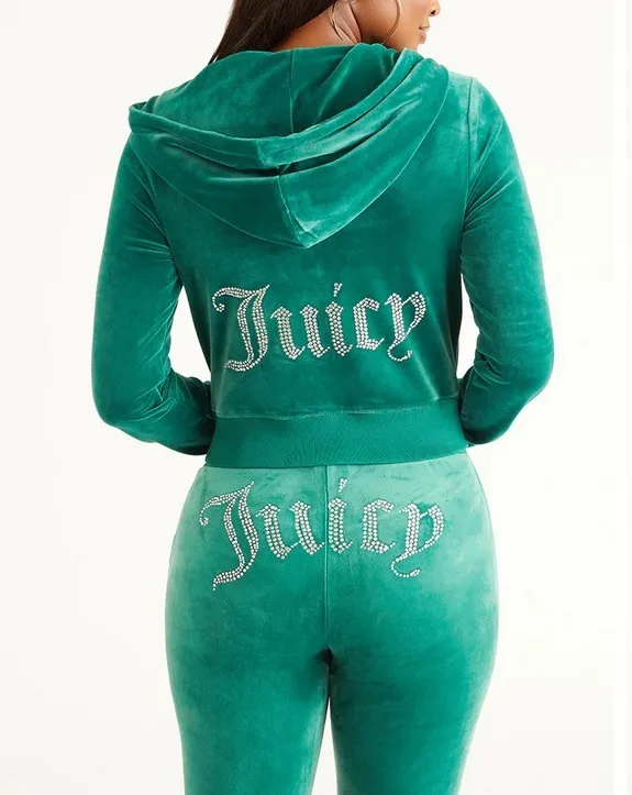 JUICY COUTURE  |Sweat Street Style Plain Logo Hoodies & Sweatshirts