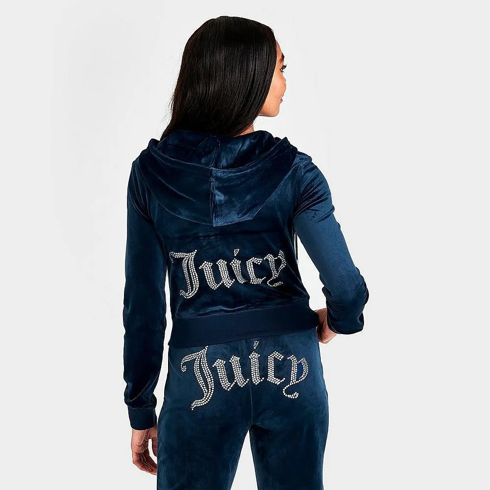 JUICY COUTURE  |Sweat Street Style Plain Logo Hoodies & Sweatshirts