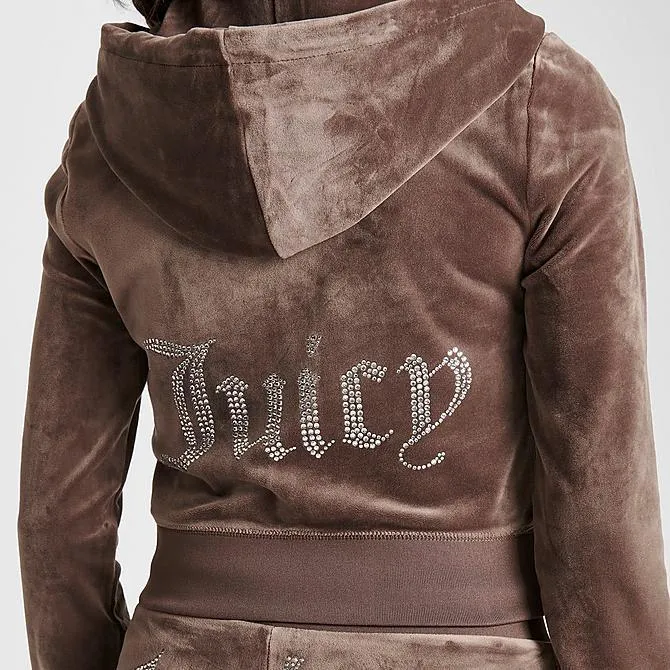 JUICY COUTURE  |Sweat Street Style Plain Logo Hoodies & Sweatshirts