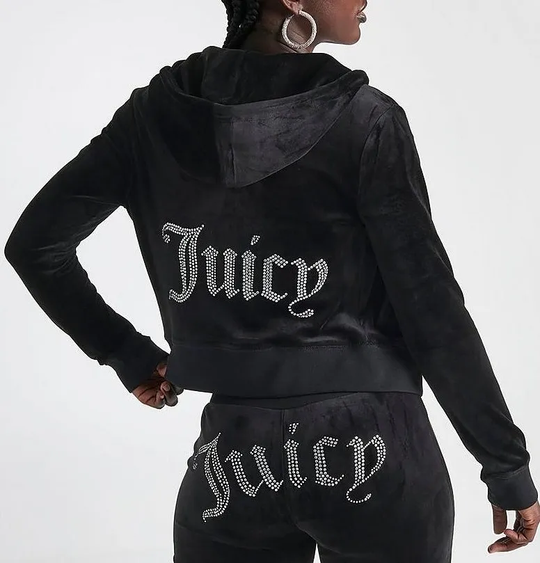 JUICY COUTURE  |Sweat Street Style Plain Logo Hoodies & Sweatshirts