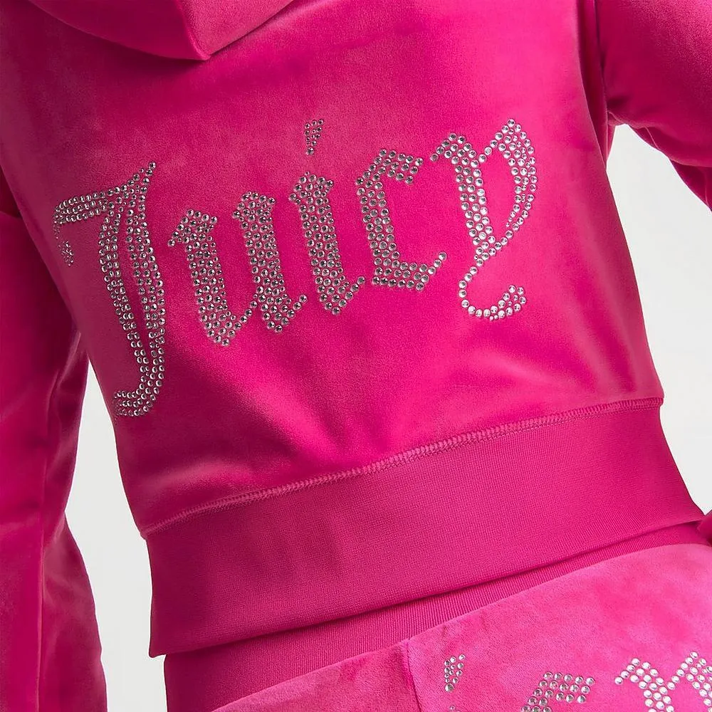 JUICY COUTURE  |Sweat Street Style Plain Logo Hoodies & Sweatshirts