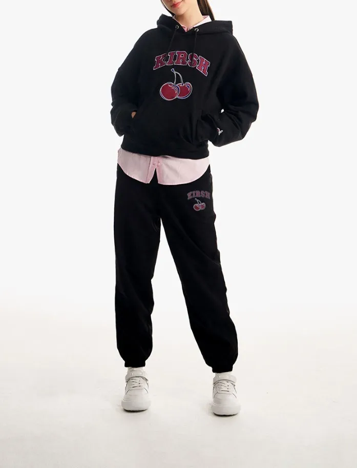 KIRSH  |[ KIRSH ]★ARCH CHERRY LOGO SWEAT SET-UP HOODIE(REGULAR)