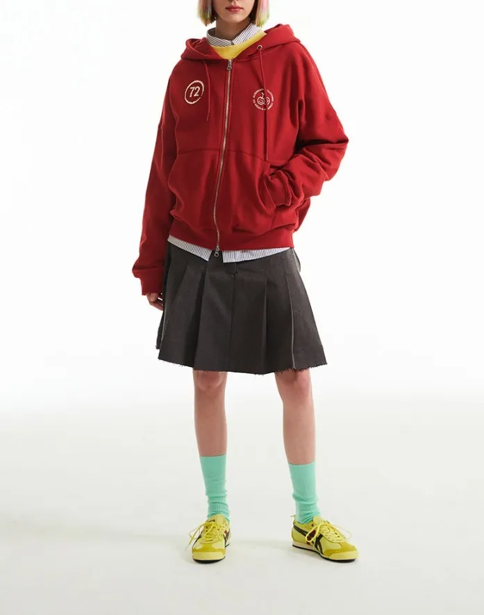 KIRSH  |[ KIRSH ]★DOODLE CHERRY PLANET EXPLORER HOODIE ZIP UP