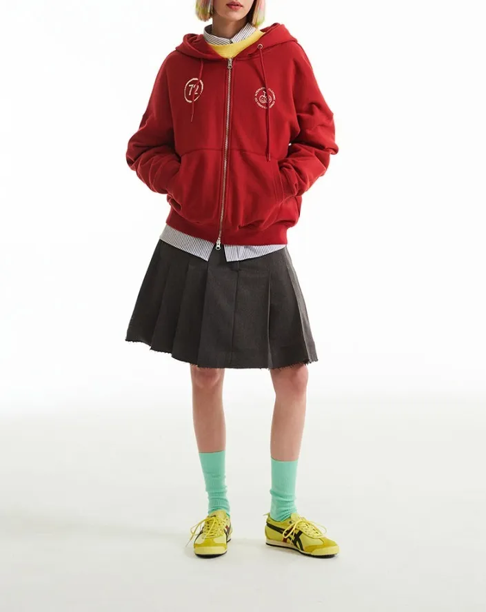 KIRSH  |[ KIRSH ]★DOODLE CHERRY PLANET EXPLORER HOODIE ZIP UP