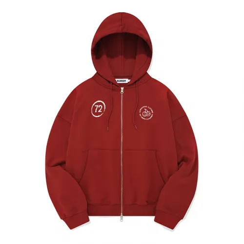 KIRSH  |[ KIRSH ]★DOODLE CHERRY PLANET EXPLORER HOODIE ZIP UP