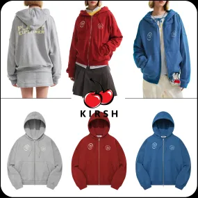 KIRSH  |[ KIRSH ]★DOODLE CHERRY PLANET EXPLORER HOODIE ZIP UP