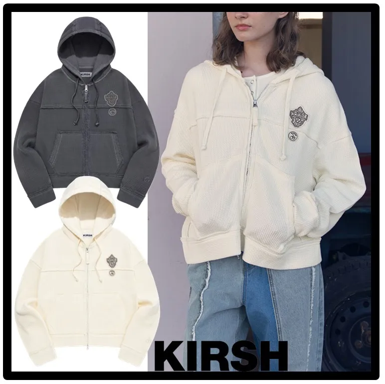 KIRSH  |Street Style Logo Hoodies & Sweatshirts