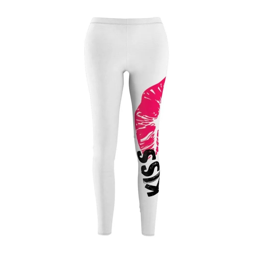 Kiss My Ads Women's Cut & Sew Casual Leggings