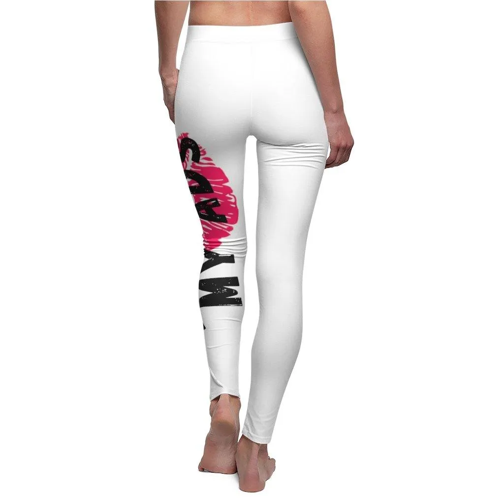 Kiss My Ads Women's Cut & Sew Casual Leggings