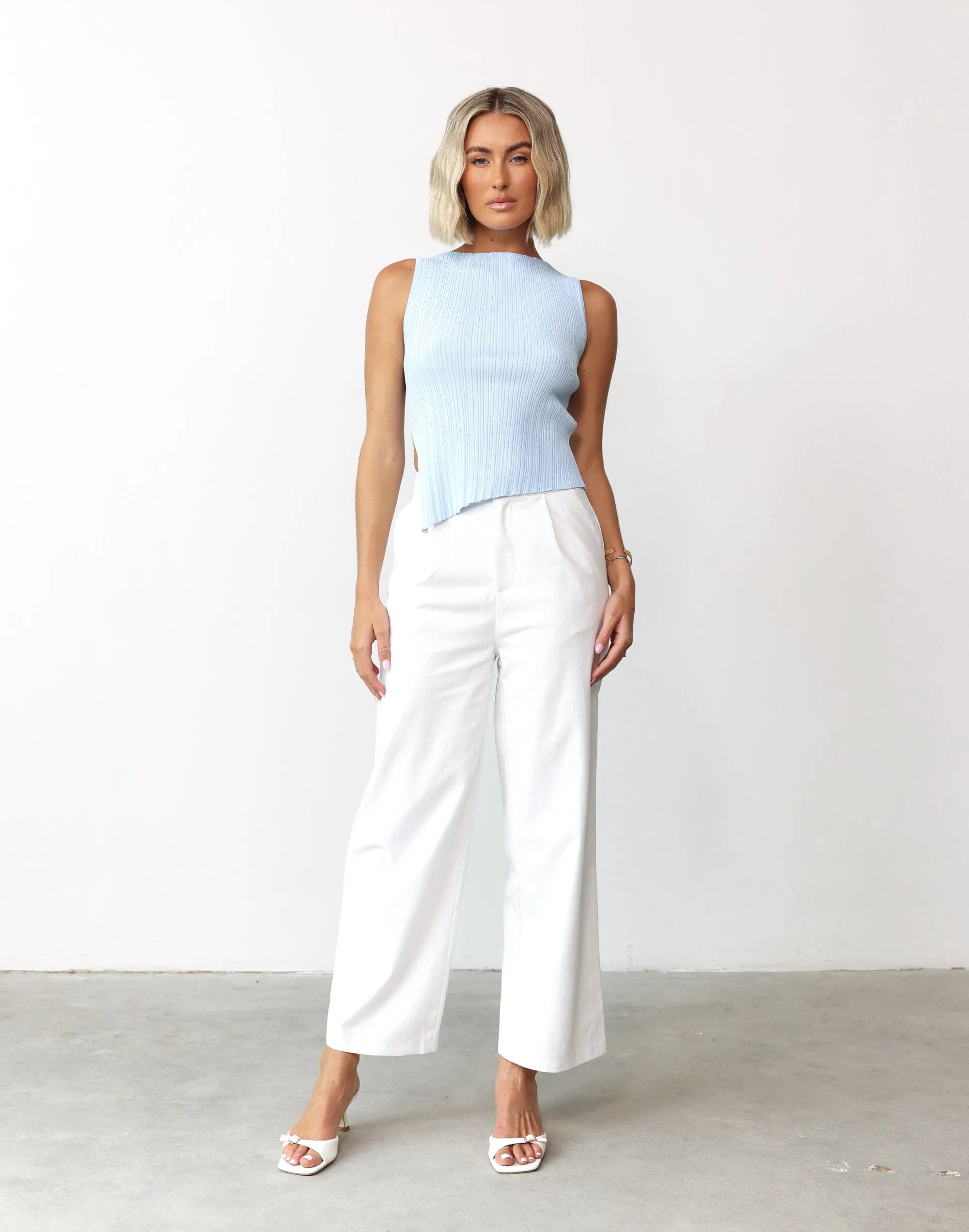 Kristella Pants (White)