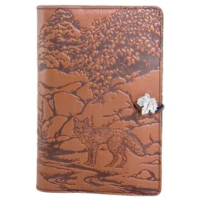 Large Leather Journal - Mr. Fox in Saddle