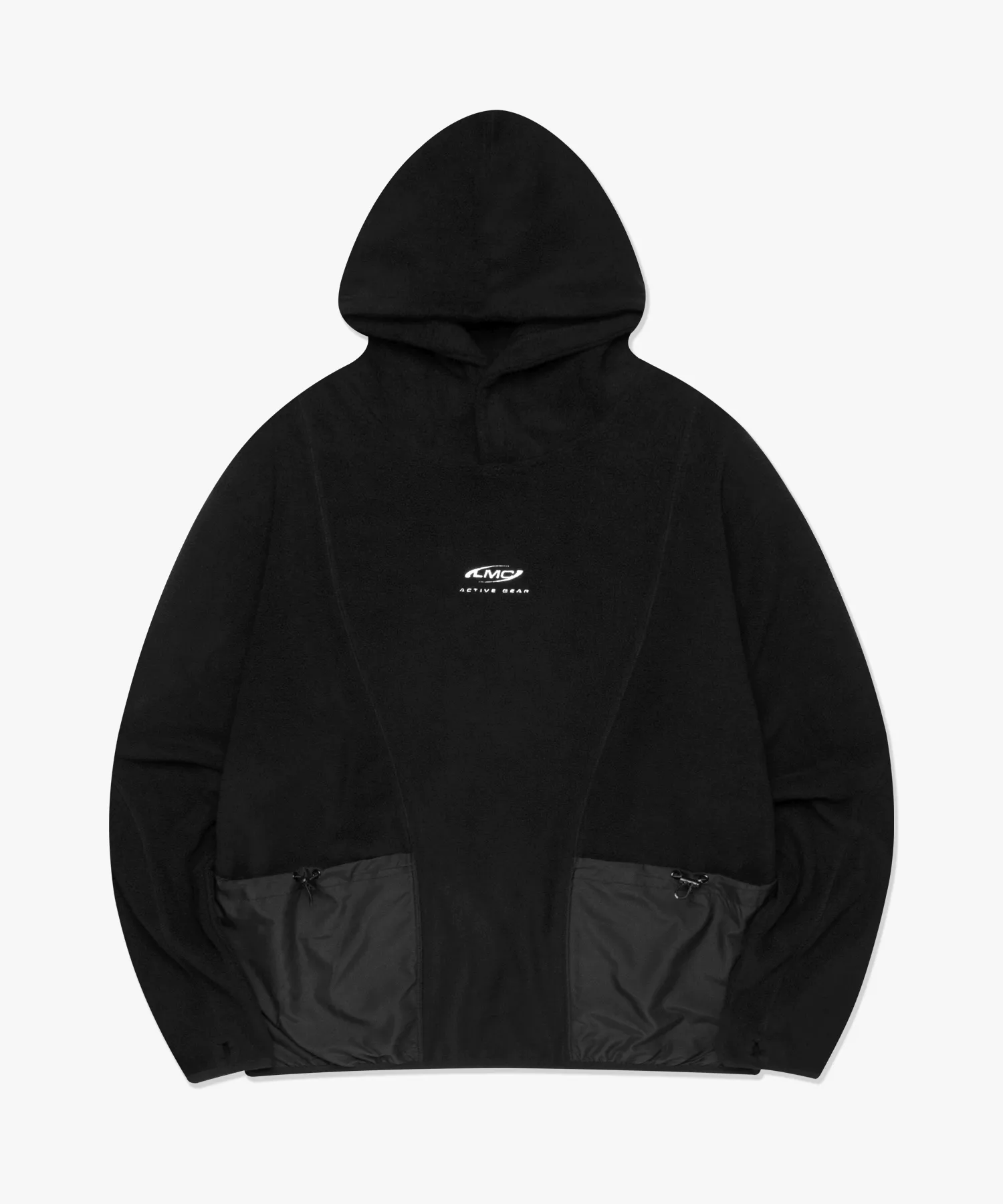 LMC  |[ LMC ]★ ACTIVE GEAR CURVED POLAR FLEECE HOODIE