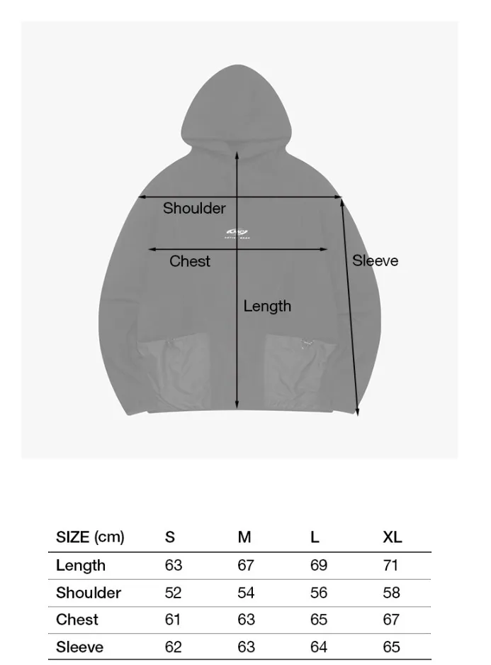 LMC  |[ LMC ]★ ACTIVE GEAR CURVED POLAR FLEECE HOODIE