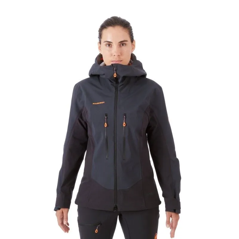 Mammut  Eisfeld Guide SO Hooded Jacket - Softshell - Donna