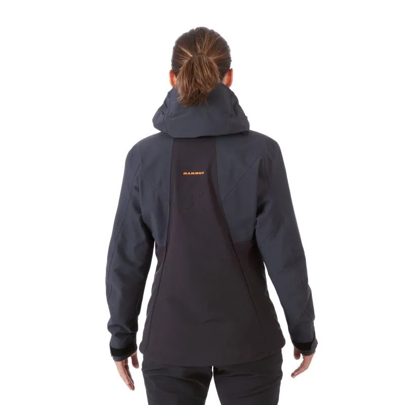 Mammut  Eisfeld Guide SO Hooded Jacket - Softshell - Donna